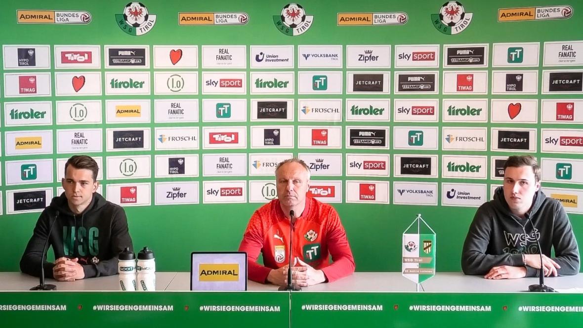 Pressekonferenz vor dem Gastspiel beim SC Austria Lustenau