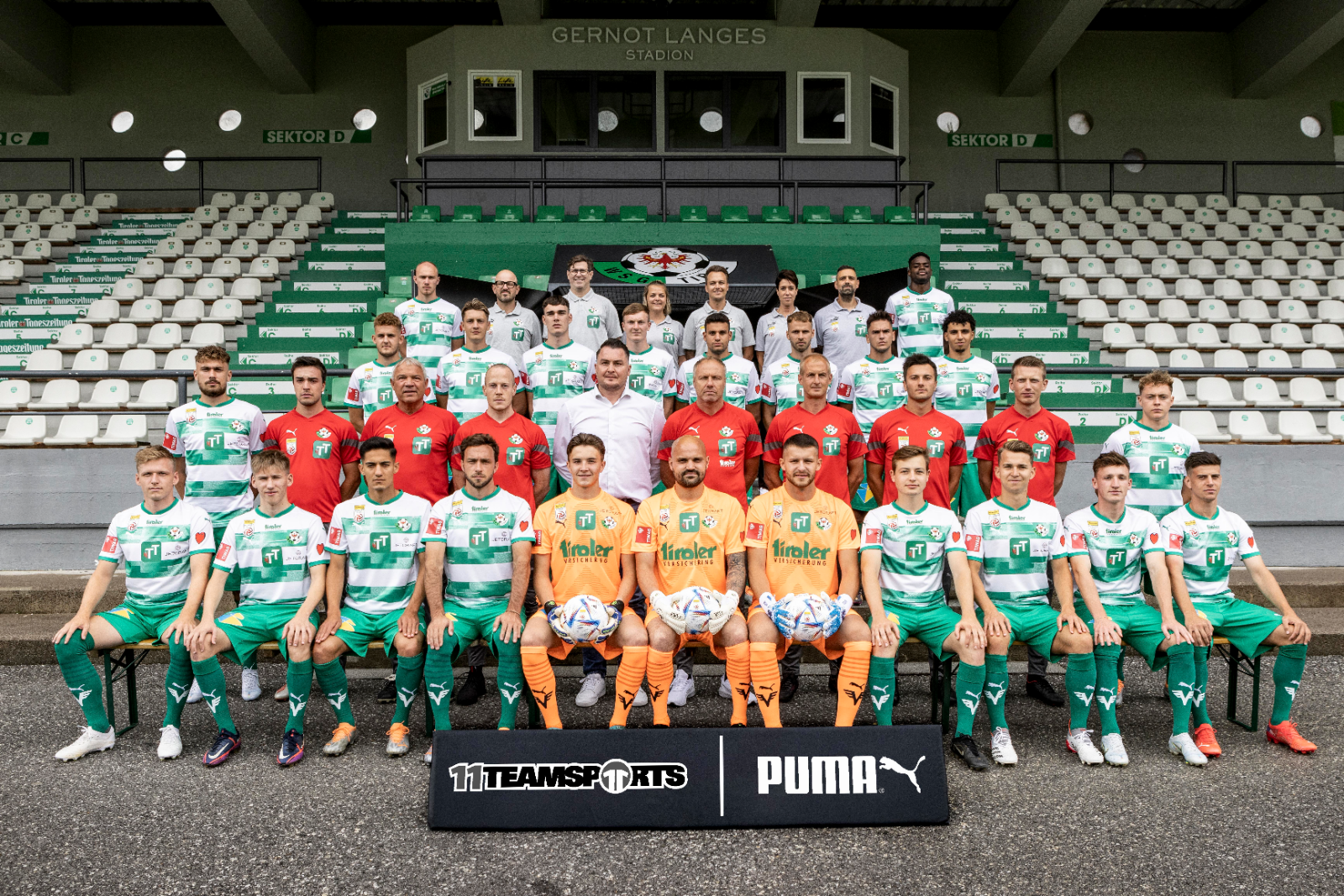 WSG Tirol - Teamfoto KM1