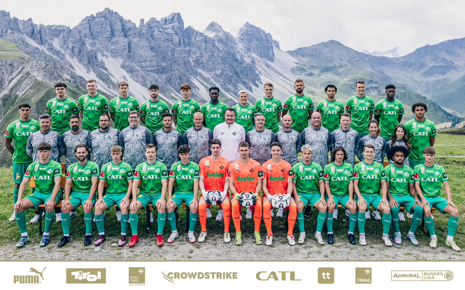 WSG Tirol - Teamfoto KM1