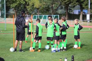 Gruppe mit Trainer Angerer Markus