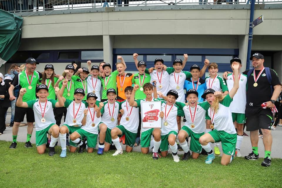 WSG-U14 ist Tiroler Meister 2018/2019