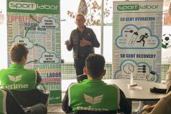 Sportlabor zu Gast im Gernot Langes Stadion