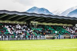 Eine Fußballparty gegen Rapid Wien  