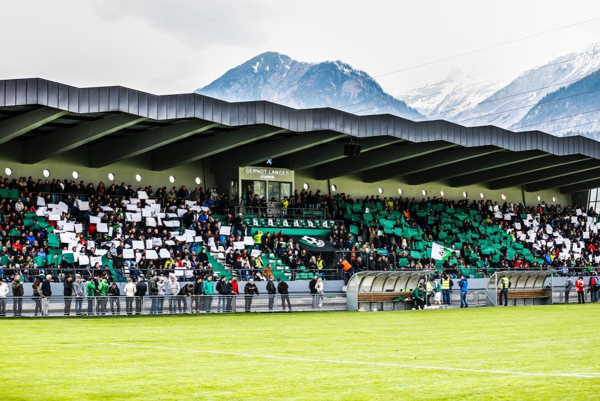 Eine Fußballparty gegen Rapid Wien  