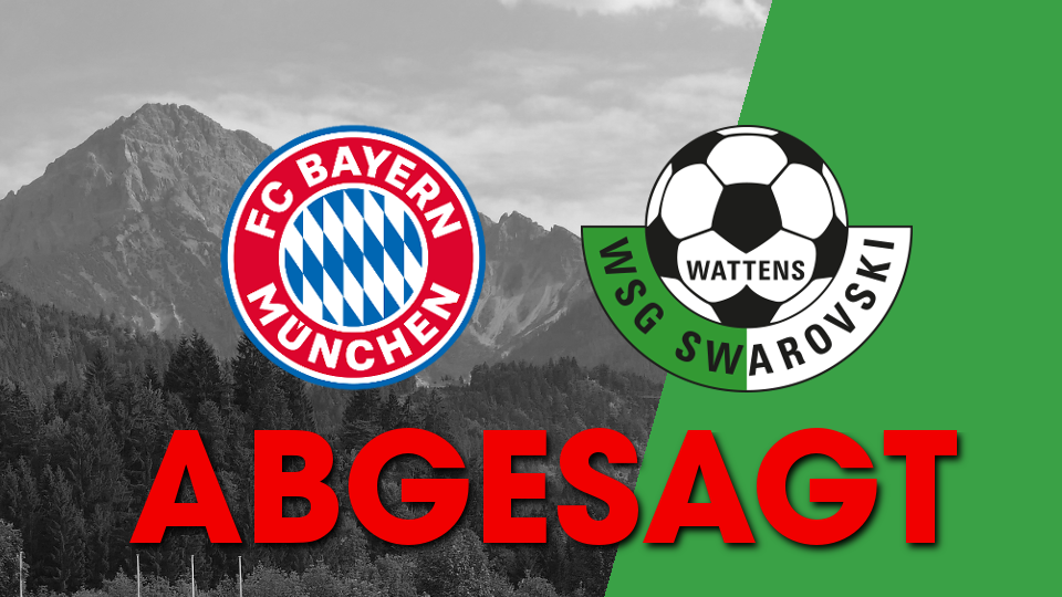 Testspiel gegen Bayern II abgesagt
