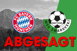Testspiel gegen Bayern II abgesagt