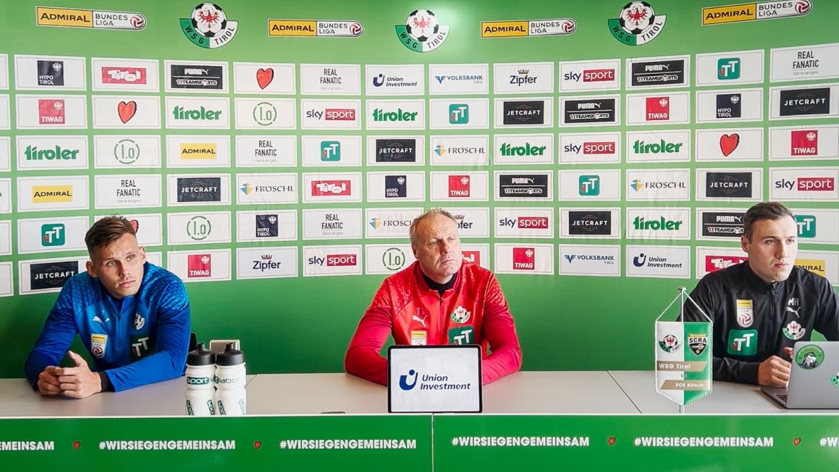 Pressekonferenz vor dem Heimspiel gegen Altach