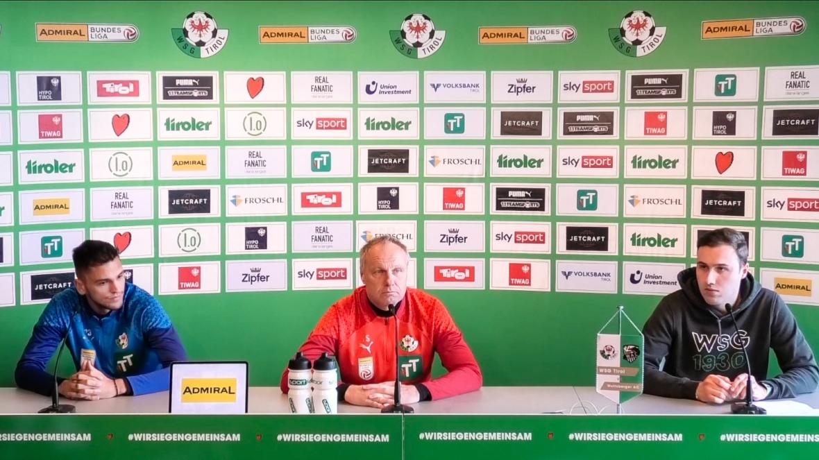 Pressekonferenz vor dem Auswärtsspiel beim RZ Pellets WAC