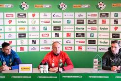 Pressekonferenz vor dem Auswärtsspiel beim RZ Pellets WAC