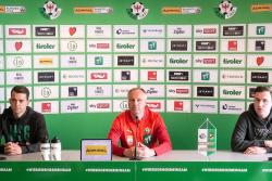 Pressekonferenz vor dem Gastspiel beim SC Austria Lustenau