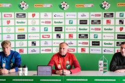 Pressekonferenz vor dem Auswärtsspiel in Altach