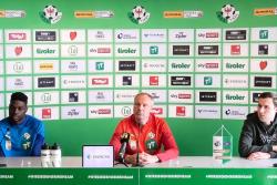 Pressekonferenz vor dem Auswärtsspiel beim FK Austria Wien