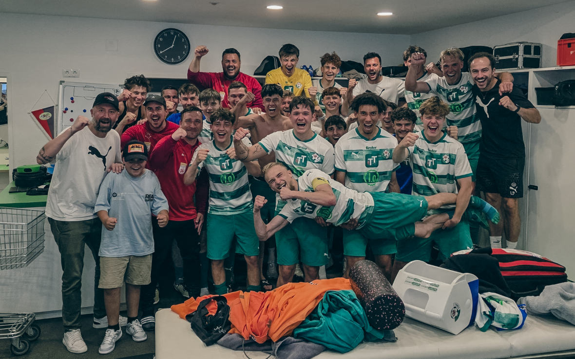 2:1 gegen den Völser SV: Juniors kletterten auf den zweiten Platz