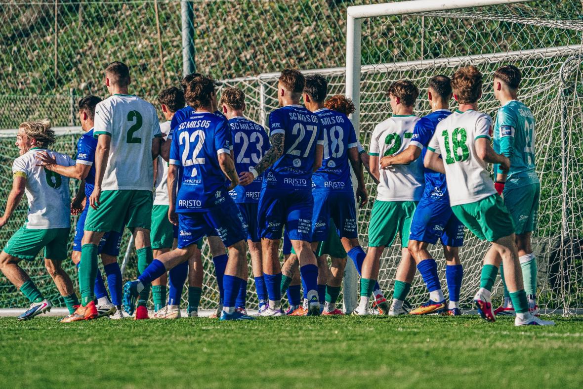 Juniors: Torloses Unentschieden in Mils