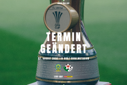 UNIQA ÖFB Cup: Termin für Duell mit dem DSC geändert