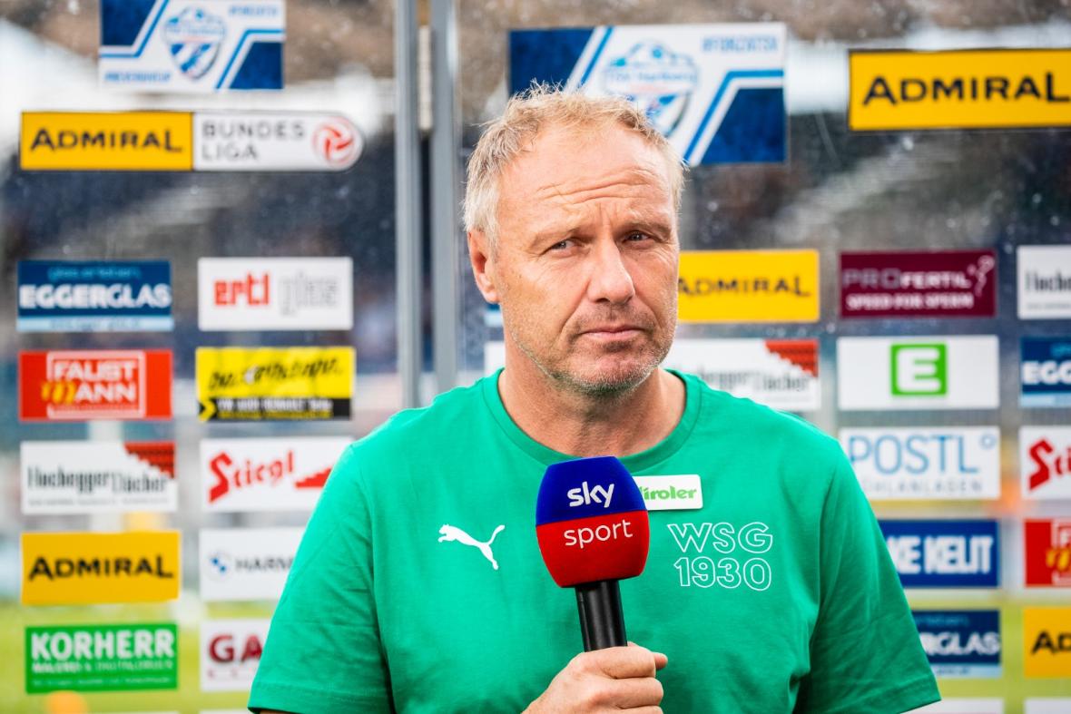 Pressekonferenz vor dem Heimspiel gegen den FK Austria Wien