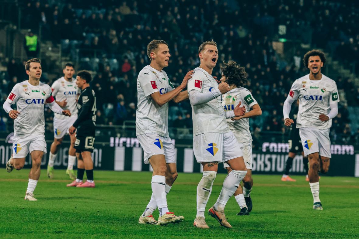 Drei Traumtore für drei Punkte in Graz