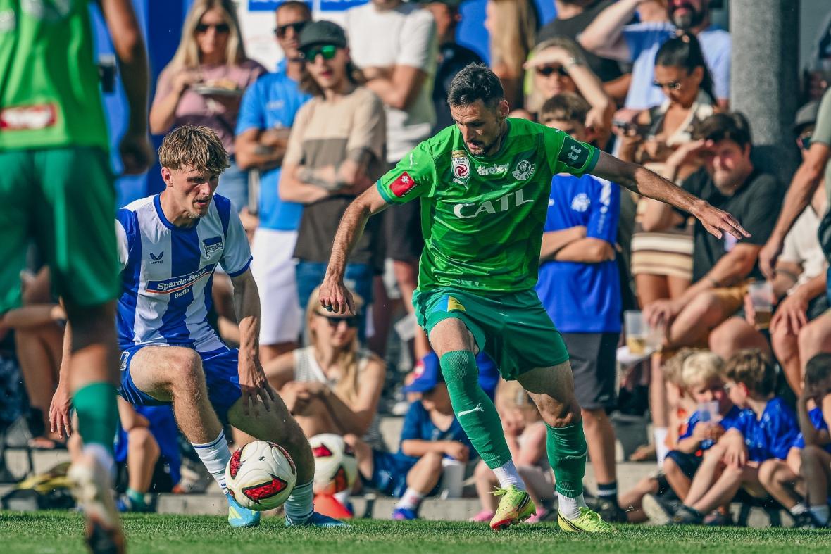 Knappe Niederlage gegen Hertha