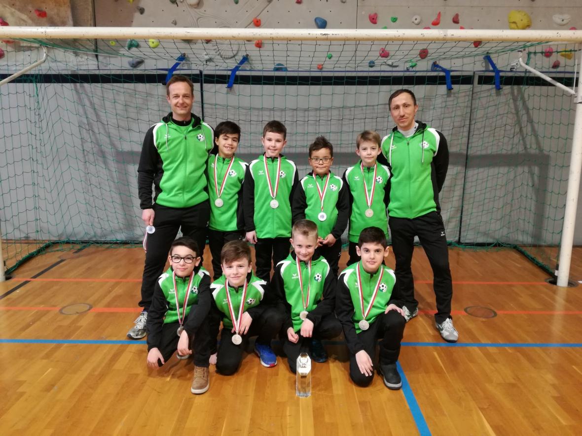 U9 wird Tiroler Hallen-Vizemeister