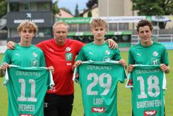 Junge Garde empfiehlt sich für höhere Weihen