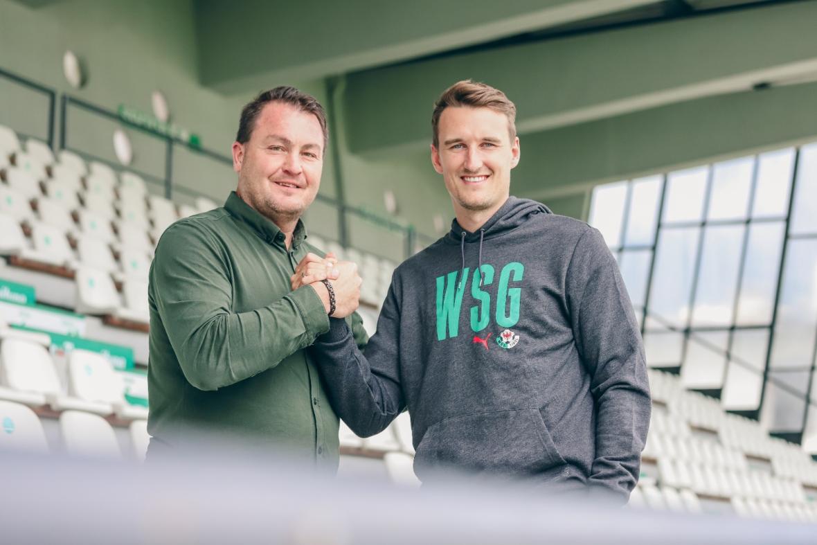 David Gugganig bleibt der WSG Tirol treu