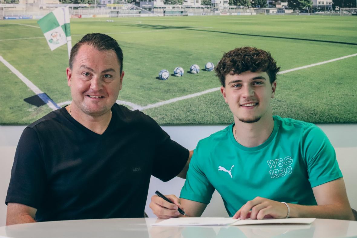 Verstärkung fürs Mittelfeld: Moritz Wels kommt leihweise von Austria Wien