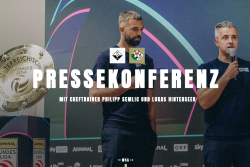 Pressekonferenz vor dem Auswärtsspiel gegen Altach
