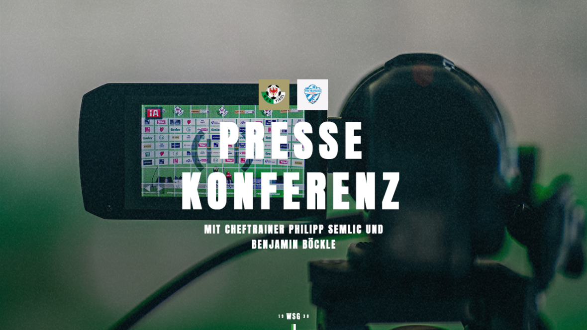 Pressekonferenz vor dem Bundesliga-Auftakt gegen Hartberg