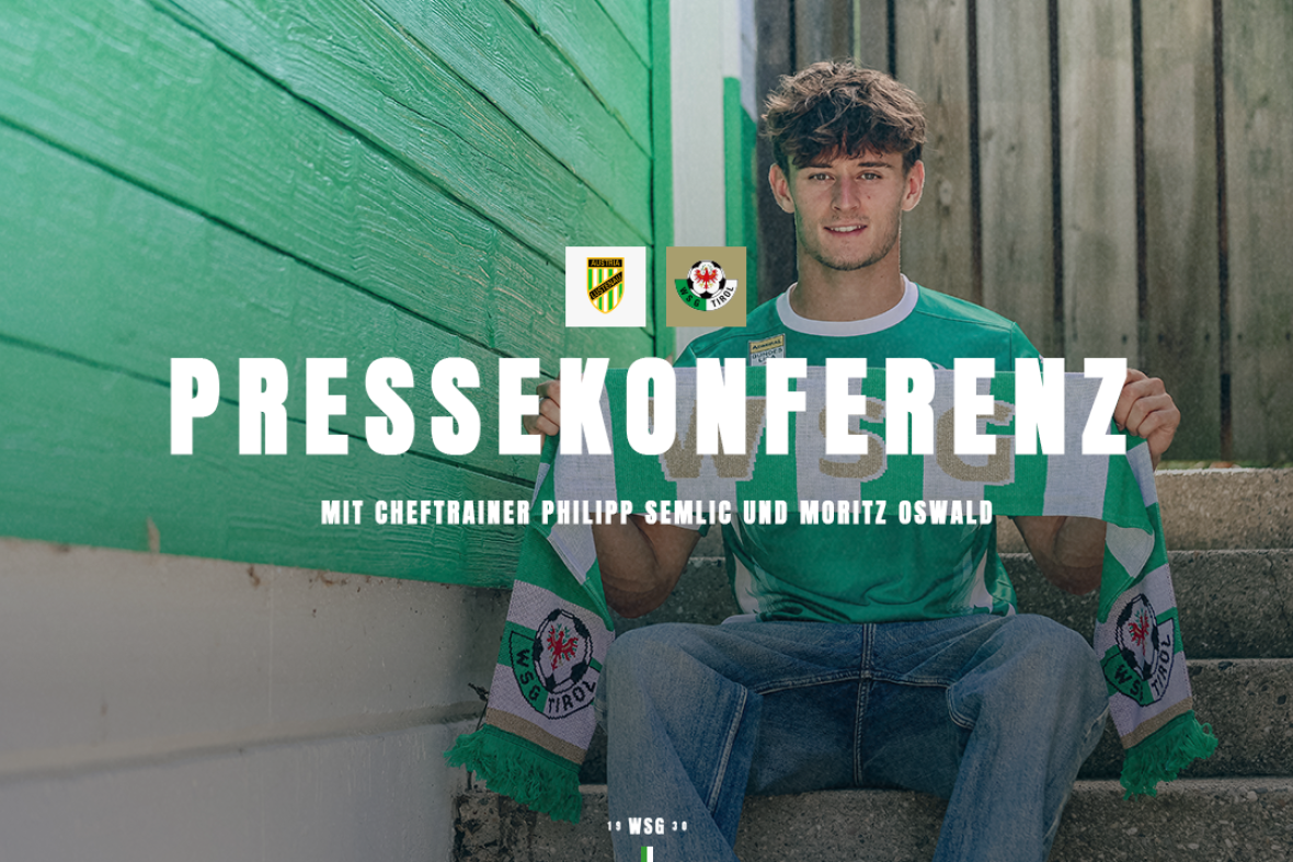 Pressekonferenz vor dem Auswärtsspiel gegen Lustenau