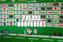 Pressekonferenz vor dem Heimspiel gegen Sturm