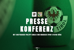 Pressekonferenz vor dem Auswärtsspiel gegen den WAC