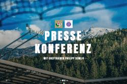 Pressekonferenz vor dem Heimspiel gegen Austria Wien