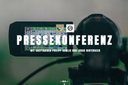 Pressekonferenz vor dem Heimspiel gegen Sturm Graz