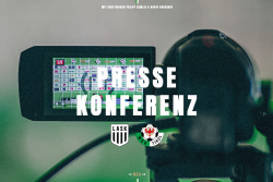 Pressekonferenz vor dem Auswärtsspiel beim LASK