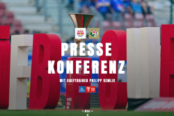 Pressekonferenz vor dem Achtelfinale im UNIQA ÖFB Cup gegen Red Bull Salzburg