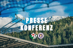 Pressekonferenz vor dem Heimspiel gegen Klagenfurt | Qualifikationsdurchgang