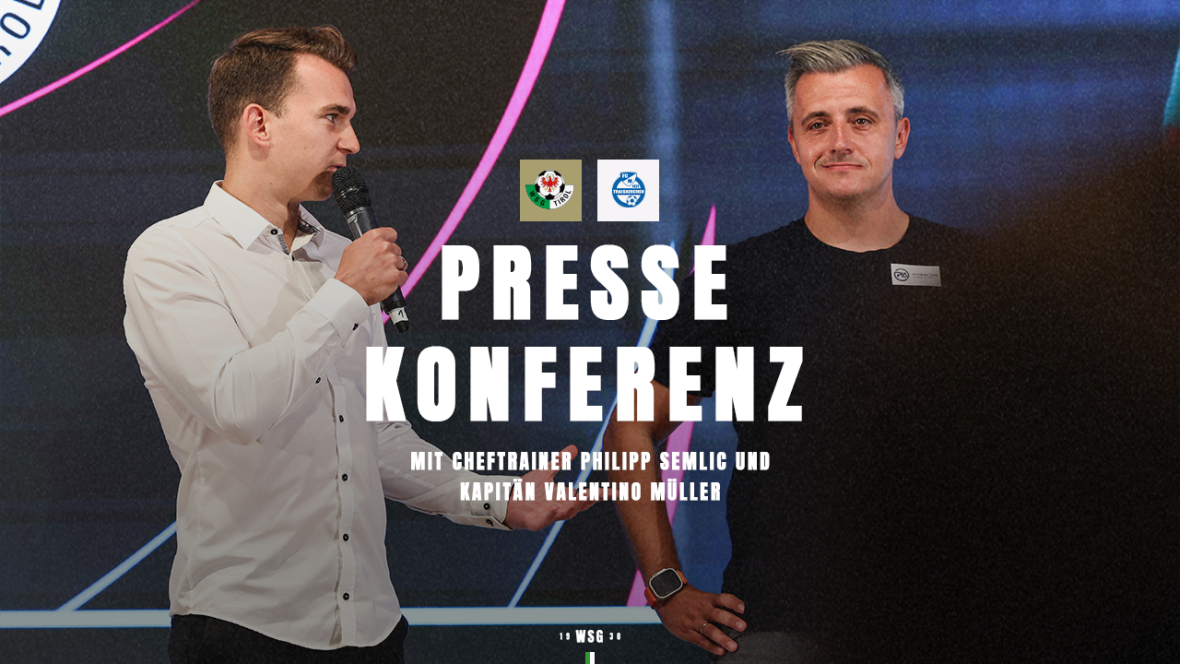 Pressekonferenz vor dem Pflichtspielauftakt in Traiskirchen