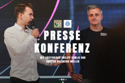 Pressekonferenz vor dem Pflichtspielauftakt in Traiskirchen