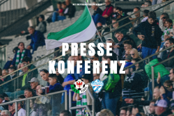 Pressekonferenz vor dem Heimspiel gegen Hartberg | Qualifikationsdurchgang
