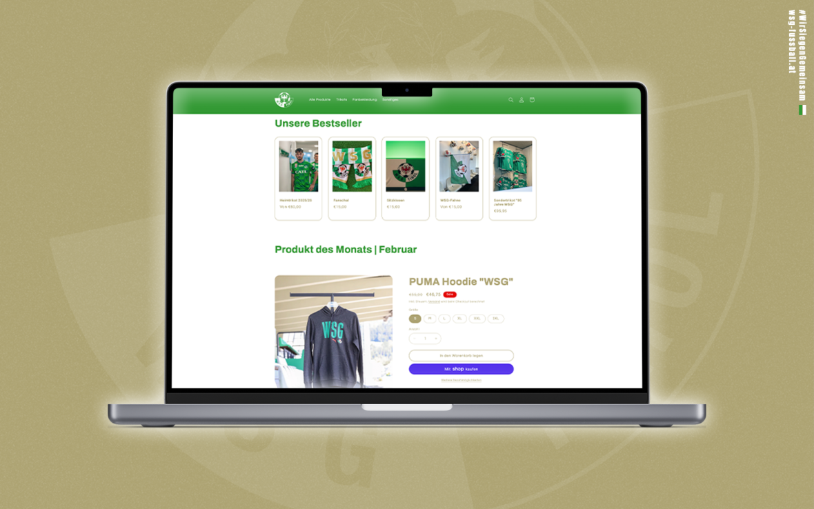 WSG präsentiert neuen Onlineshop