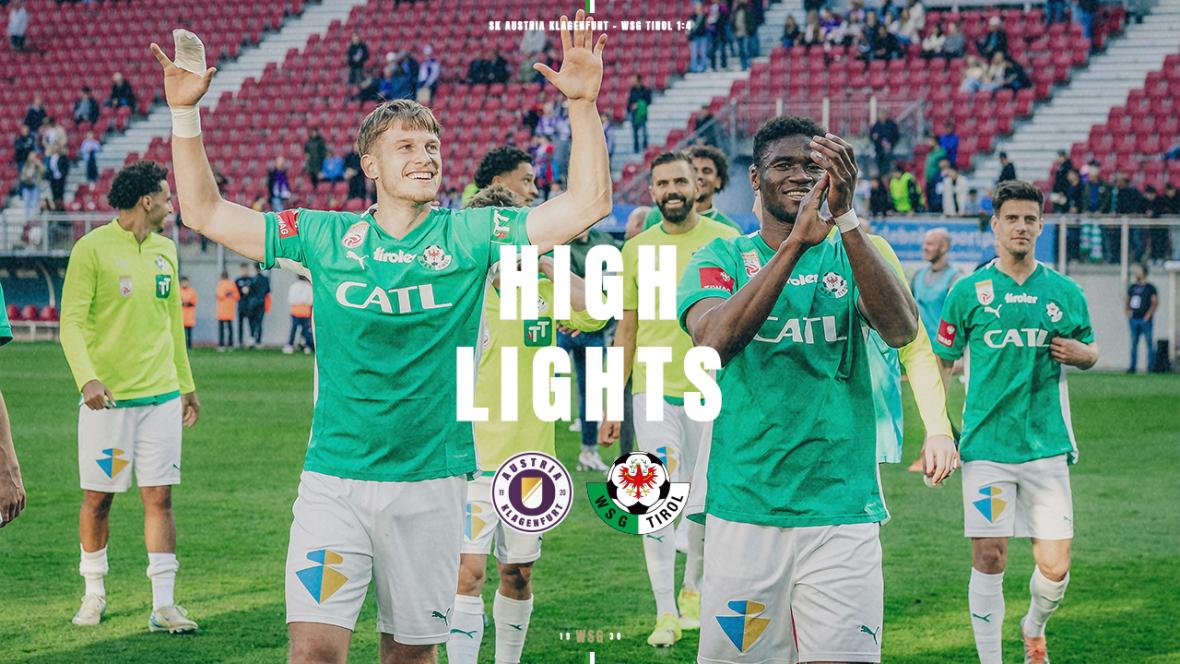 Highlights: Müller, Blume, Diarra und Gugganig schossen WSG zum frühzeitigen Klassenerhalt