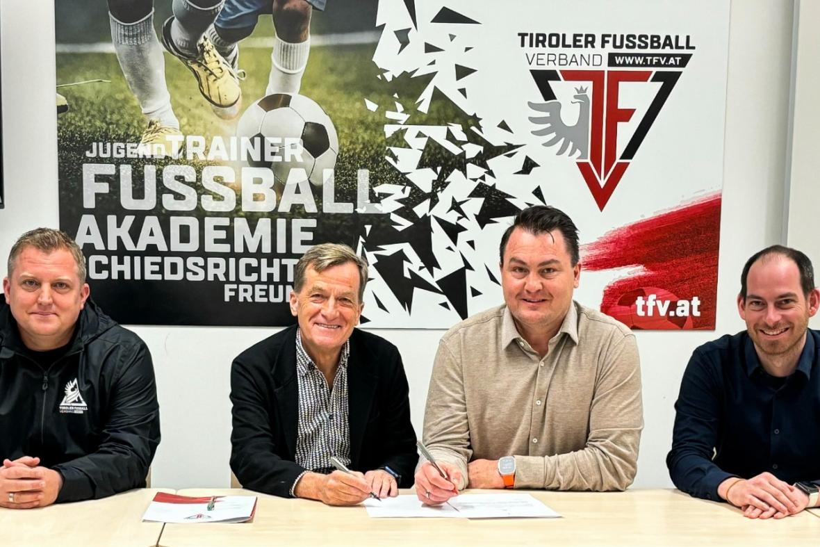 WSG Tirol erweitert die Zusammenarbeit mit der Akademie des TFV