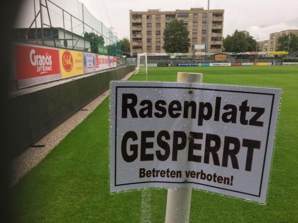 WSG-Amateure gegen Kematen abgesagt