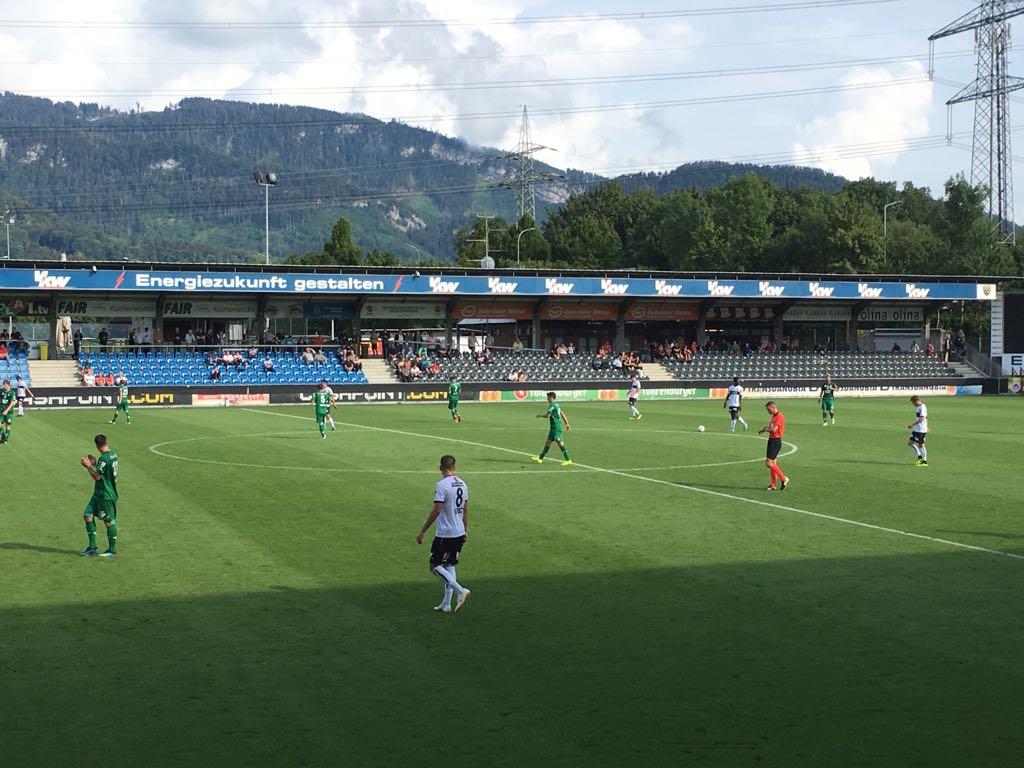 Testspielniederlage gegen Altach