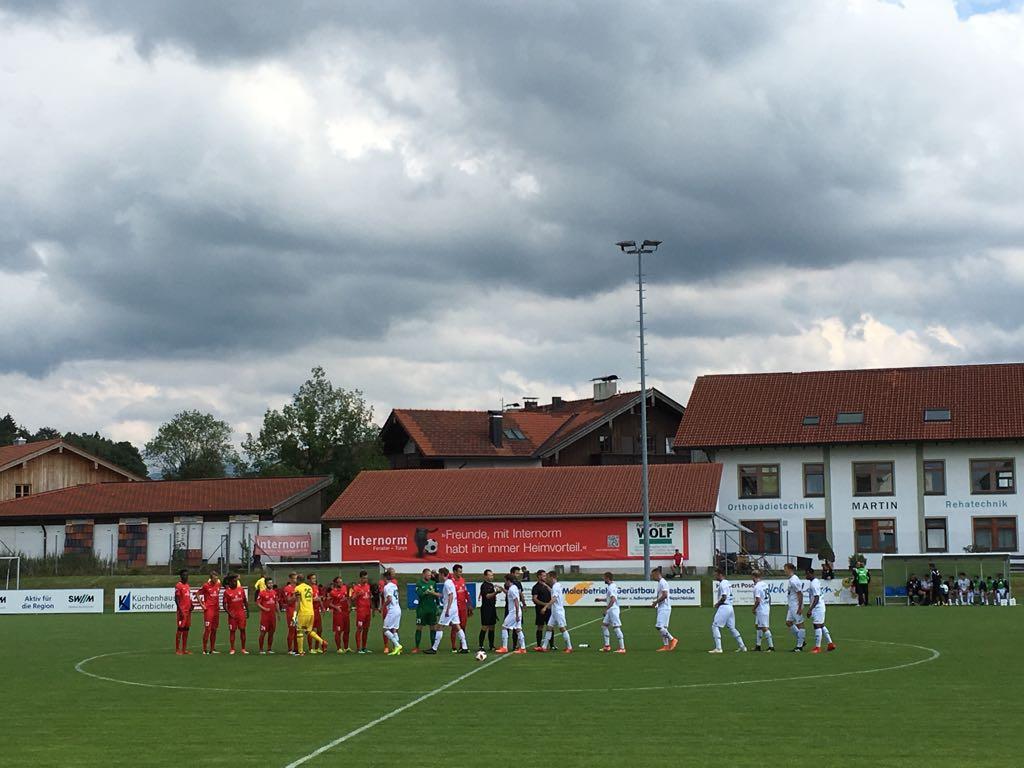 Niederlage im Test gegen Großaspach