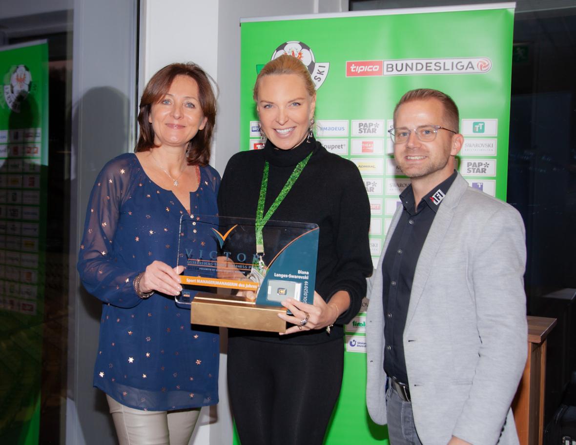 Sport-Managerin 2019: Diana Langes nahm Victor entgegen
