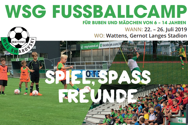 Das WSG-Fußballcamp 2019