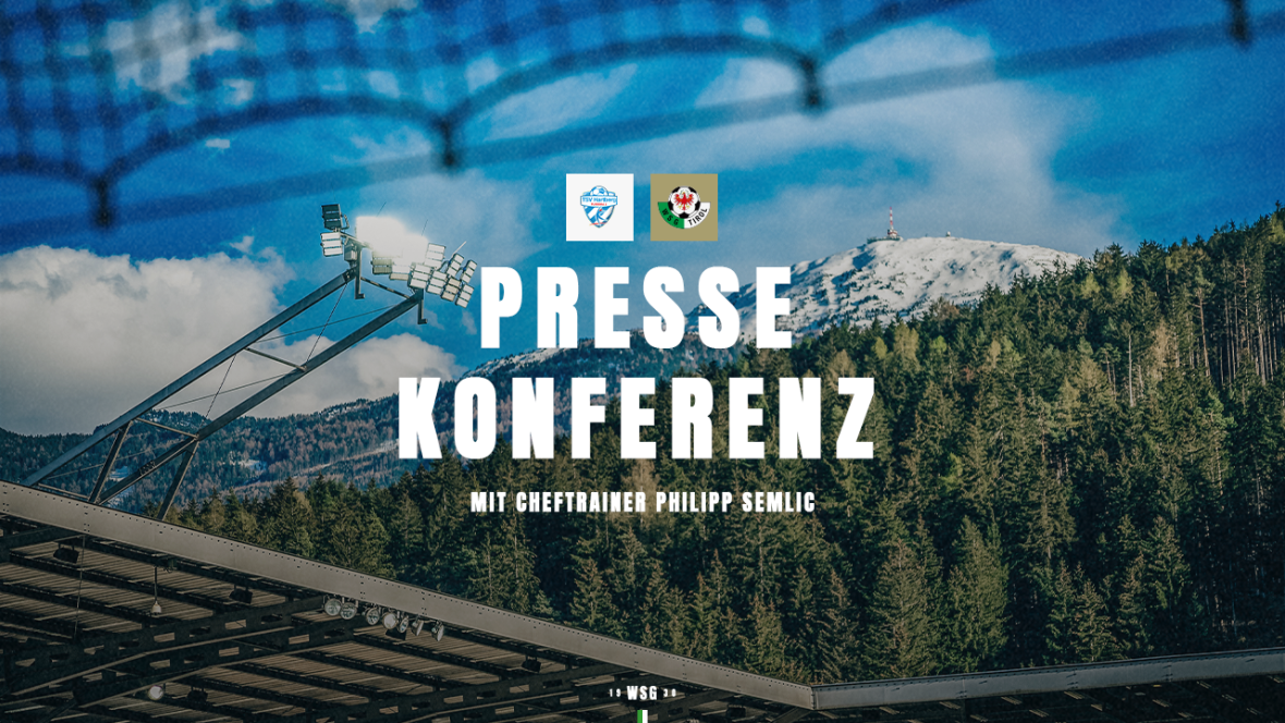 Pressekonferenz vor dem Auswärtsspiel in Hartberg