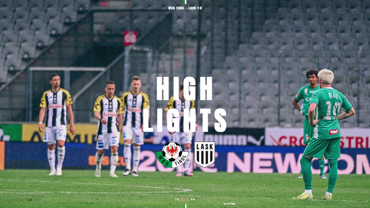 Highlights: Gute erste Halbzeit gegen den LASK blieb unbelohnt