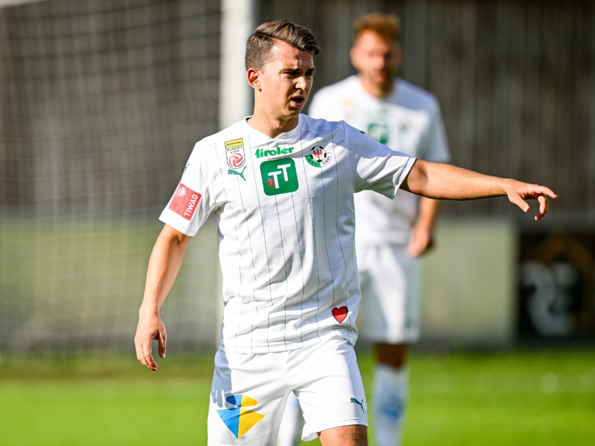 Gibt im Mittelfeld wieder die Richtung vor: Kapitän Valentino Müller freut sich auf den Frühjahrsauftakt